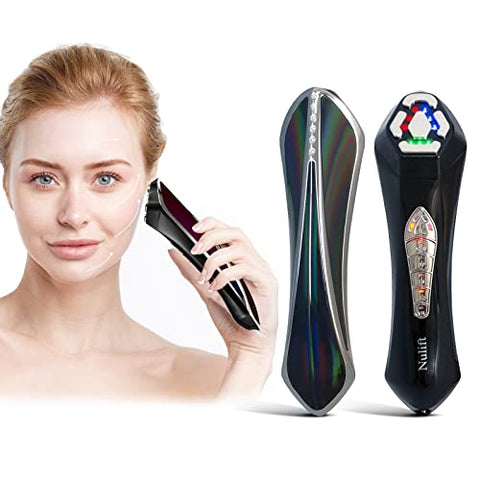 RF Radio Frequency Facial and Body Anti Aging Device, Lifting and Tightening | Wrinkle Reducing | Prevent Sagging | 5 in 1 Handheld Radiofrecuencia - Professional Home RF Anti Aging Device