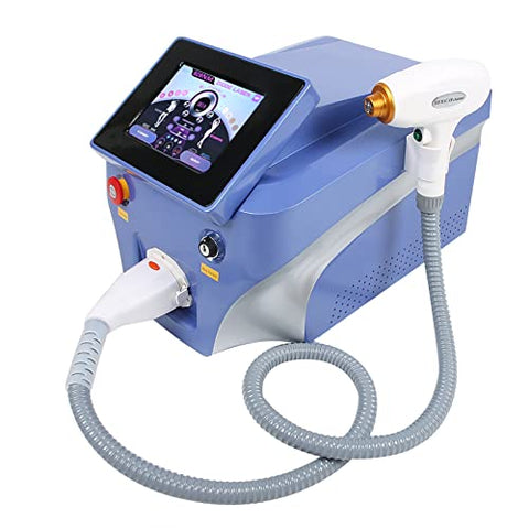 Hair Removal Machine, Portable 808 Diode Laser Hair Removal Machine, Designed for Beauty Salon (3 wavelengths: 755nm/ 808nm/ 1064nm)