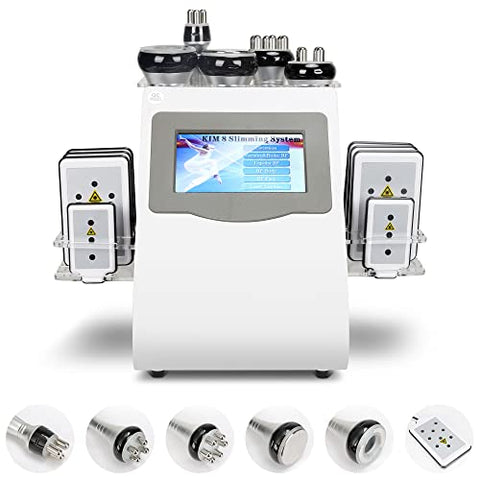 Cavitation Machine, Body Sculpting Machine, Body Machine Professional Beauty Equipment for Home Salon Use 110V Skin Care Tool for Face, Arm, Waist, Belly, Leg