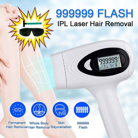 999999 Flash IPL Laser Hair Removal Machine Permanent Epilator Painless Hair