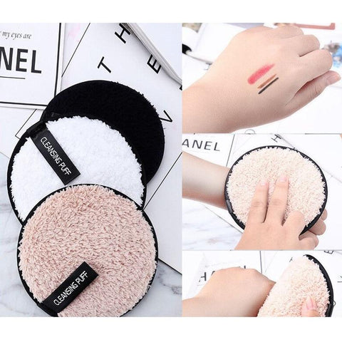 1/3PCS Makeup Removal Sponge Flutter Wash Cleaning Cotton Flapping