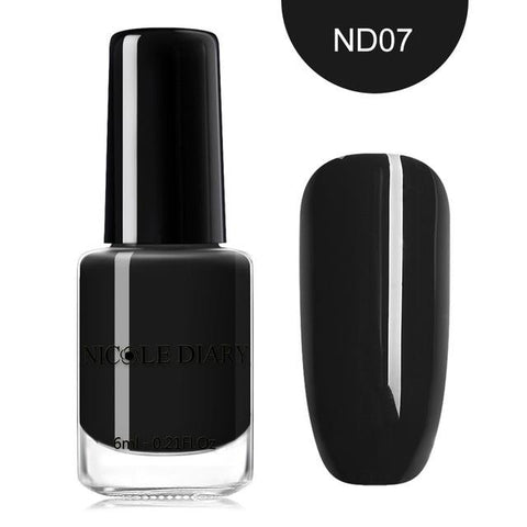 NICOLE DIARY Thermal Nail Polish Glitter Temperature Color