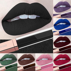 24 Color Make Up Liquid Lipstick Waterproof Mate Red Lip