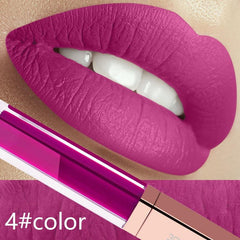 24 Color Make Up Liquid Lipstick Waterproof Mate Red Lip