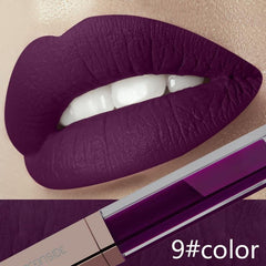 24 Color Make Up Liquid Lipstick Waterproof Mate Red Lip