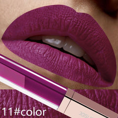 24 Color Make Up Liquid Lipstick Waterproof Mate Red Lip