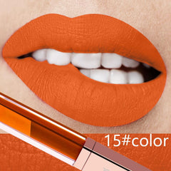 24 Color Make Up Liquid Lipstick Waterproof Mate Red Lip