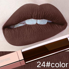 24 Color Make Up Liquid Lipstick Waterproof Mate Red Lip