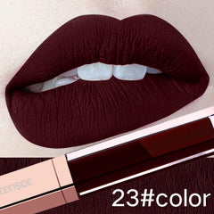 24 Color Make Up Liquid Lipstick Waterproof Mate Red Lip