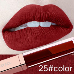 24 Color Make Up Liquid Lipstick Waterproof Mate Red Lip