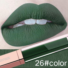 24 Color Make Up Liquid Lipstick Waterproof Mate Red Lip