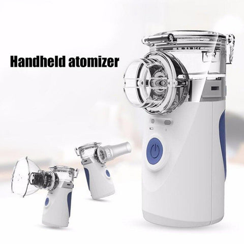 Portable Ultrasonic Nebulizer Mini Handheld Inhaler Respirator Humidifier
