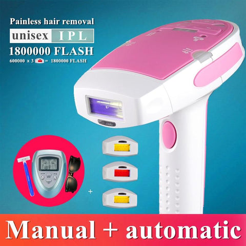 New 3in1 1800000 Flashes IPL Laser Hair Removal Machine