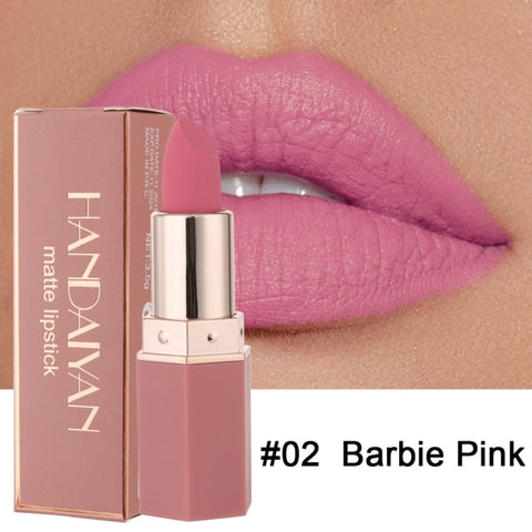 6 Colors Makeup Matte Lipstick Waterproof Long Lasting Lip Stick Sexy Red Pink Velvet