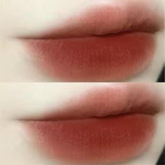 Chestnut Velvet Matte Lipstick Liquid Lip Gloss Waterproof Long Lasting Nude Lip Stick