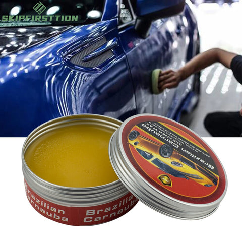 150g Carnauba Paste Car Wax Paint Care Coating Brazilian Polishing Paste High Shine