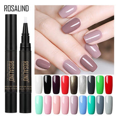 ROSALIND 5ml Nail Polish Pen Need Cured by UV LED Lamp